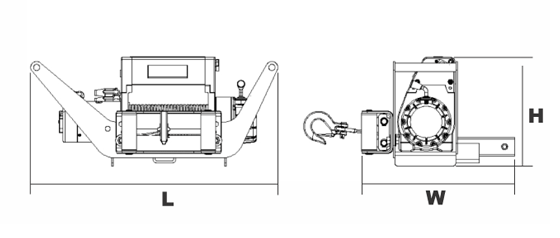 臺(tái)灣小金剛 DW-8000iM車用電動(dòng)絞盤結(jié)構(gòu)圖